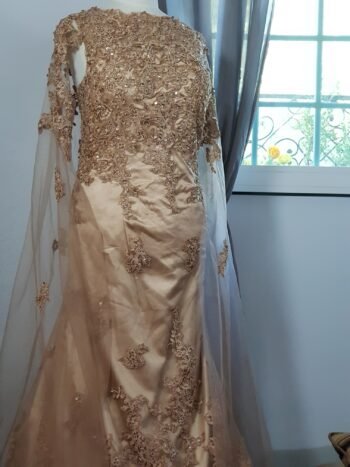 Gold Dress فستان قولد